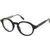 Christian Dior DioRibbonO R1I 1000 | Occhiali da Vista Graduati | Prova Online | Plastica | Tondi | Nero, Havana | Adrialenti