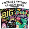 Igloo Books Two Awesome Colouring Books (Shrink-wrapped pack)