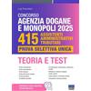 Maggioli Editore Libro - Luigi Tramontano - Concorso Agenzia Dogane E Monopoli 2025. 415 Posti El