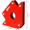 Telwin 802583 Posizionatore Magnetico per Saldature, 0.1 V, Rosso, 23 Kg Max