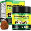 Probiotici per Cani 30 Chews Masticabili, Integratore Digestivo Con Enzimi E Pre