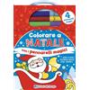 Edizioni del Borgo Libro - Colorare A Natale Con I Pennarelli Magici. Ediz. A Colori. Con 4 Pennare