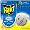 Raid Night & Day, Antizanzare da Interno Sabbia Compressa, 1 Base + 1 Ric.