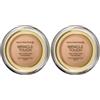Max Factor Miracle Touch, Fondotinta Coprente con Acido Ialuronico, 060 Sand, 12 ml (Confezione da 2)