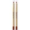 Max Factor, Colour Elixir Lip Liner, Matita Labbra Lunga Durata, Colore Intenso, 25 Brown N Bold (Confezione da 2)