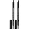 Bourjois Paris Contour Clubbing Matita Occhi Waterproof, Texture Scorrevole e Morbida, Formula con Oli di Jojoba, No. 55 Ultra Black Glitter, 1.2g (Confezione da 2)