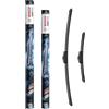 Bosch Aerotwin Aerotwin eAR 654 S Tergicristalli Anteriori, Set di 2 Tergicristalli di Ricambio, con Adattatore Preassemblato, 650 mm / 340 mm - Confezione Salvaspazio