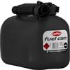 CarPlan Tanica Gasolio 5 Litri Nera, Omologata per Diesel, con Beccuccio Flessibile Antigoccia, Tanica Carburante in Plastica Resistente per Auto, Furgoni ed Emergenza