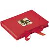 walther designScatole portaoggetti rosse con apertura per coperchio, Fun FB-112-R