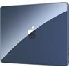 EooCoo Custodia MacBook Air 15 Pollici M5 M4 M3 M2 Mezzanotte Trasparente