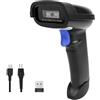 NETUM NT-1228BC CCD Scanner di Codici a Barre Palmare USB Wireless Bluetooth Cablato Imager di Codici a Barre 1D per Pagamento Mobile Supporto per la Scansione Dello Schermo del Computer IOS e Android