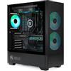Joule Performance L1142993 (2000 GB, 32 GB, AMD Ryzen 7 9700X, GeForce RTX 5070), PC, Nero