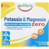 equilibra Integratori Alimentari, Potassio e Magnesio Zero, Integratore Magnesio e Potassio per Reintegro Sali Minerali, Gusto Arancia e Limone, Senza Zuccheri e Calorie, Senza Glutine, 14 Bustine