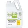 INTERCHEM ITALIA EQO GREEN PAVIMENTI Detergente Concentrato Pavimenti, Tanica 5 Litri | Per la manutenzione