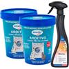 Amami BEAUTY Elimina Peli Additivo per Lavatrice, Soluzione per Bucato con Peli di Animali Domestici, 2 Confezioni da 500g Smapiu Pet + Deodorante Ambienti Marka Deo Happiness - Amami BEAUTY