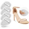 LQTSLFM 2 Paia Cuscinetti per Avampiede Cuscinetti in Gel per Scarpe Trasparente Mezze Solette Scarpe Donna Solette Antiscivolo Sandali per Tacchi Alti, Scarpe Basse
