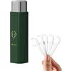 Generico Floss Dispenser,Contenitori Automatici Portatili Ricaricabili | Scatola Picks Filo Interdentale - per Viaggi Casa Ufficio Palestra Bagno Escursioni