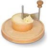 VELAJA Taglia Formaggio, Grattugia Formaggio Manuale a Manovella, Lama Affilata, Base in Legno, Perfetta per Tête de Moine, FormaggioSemi-duro, Cioccolato, per Ristoranti, Pasticcerie, uso Domestico
