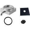 Generico Portacialde in Alluminio frog,kit revisione completo | Kit Riparazione Completo, Beccuccio in Acciaio Inox,Guarnizione dado e spessore