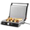 Petra PT4076VDEEU10 Griglia elettrica - Multifunzione presse per panini sandwich, doppia XL 180°, antiaderente, 2 superfici di cottura per verdure, carne e spiedini, non necessita di olio, 2200 W