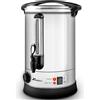 TRESKO® Bollitore per Vin Brulè 10L / 1500W Automatica da Cucina in Acciaio Inox Bollitore Vin Brulè Dispenser di Bevande Calde Distributore di Acqua Calda
