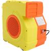 lousriyy Ventilatore ad aria 2HP (1600 W), 220 - 240 V, con flusso d'aria di 1080 m³/h, 3300 giri/min, pressione 2900 Pa e IP24, ventilatore d'aria in PP e metallo per castelli gonfiabili e scivoli