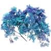 PATIKIL 10g Fiore Di Ortensia Essiccato Fiori Pressati Blu Viola Sfumato