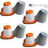 Threeten East Confezione da 4 filtri HEPA N900287 compatibili con modelli di aspirapolvere portatili BLACK+DECKER 20V MAX POWERCONNECT BCHV001C1, BCHV001B, adatti per filtri CRAFTSMAN V20 Cordless Hand Vac