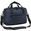 Cabin Max Gozo - Borsa da cabina espandibile 40 x 20 x 25 cm > 40 x 30 x 20 cm, bagaglio a mano, borsa per la notte, borsa da cabina sotto il sedile, adatta per Ryanair, Wizzair, Easyjet, Midnight
