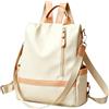 Wesoke piccolo zaino della borsa per le donne, Nero di modo zaino da viaggio Borse a spalla delle signore, Leggero Anti-furto Casual zainetto giornaliero zaino per la donna, Bianco