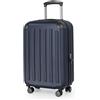 Hauptstadtkoffer - Spree - bagaglio a mano leggero, 55 x 35 x 20 cm, per ogni airline, valigetta rigida, trolley da viaggio, 4 ruote doppie, 2,3 kg, 33 l, blu scuro, Blu scuro, s, Bagaglio a mano