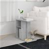 Lumanois Tavolino Grigio Cemento 50x30x50 cm in Legno Multistrato, Mobili,Tavoli,Tavolini decorativi,Tavolini, 8.22kg-803024