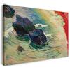 Printed Paintings Stampa su Tela (80x60cm): Paul Gauguin - L'onda