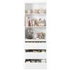 Xinyvee Mobile Cucina 180cm Alto 60cm Largo Credenza Soggiorno con Cassetti Armadio Salvaspazio Mobile Bianco