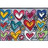 Wash+Dry - Tappeto with Love, all Things Are Possible 50x75, Colorato
