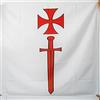 AZ FLAG Bandiera Ordine dei Cavalieri portaspada 90x90 cm Asola