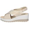 IGI&Co Donna Scarpe 7664744 Sandali con Zeppe in Pelle Beige 39
