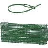 CUEMOON 200 fascette per piante, 230 mm, legame per piante rampicanti regolabili da giardino, per tetto, giardino, balcone, serra, gabbie per piante