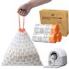 HHOLOVE Sacchetti per Lettiera Autopulente per Gatti TY PRO, 3 Rotoli, 60 Pezzi