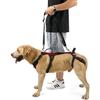 COODEO Imbracatura Cani, Supporto Passeggio, Gilet Riabilitazione Zampe Posteriori, Aiuto Cani Anziani, Infortuni e Artrite, Supporto per Scale. (Rosso, L)