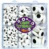 Miss doozy Occhi di zucchero commestibili 130g in 3 misure 7/10/20mm, occhi Halloween