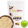 Honeyberry Mela Liofilizzata a Pezzi 100g - Frutta Liofilizzata - Frutta Disidratata - Mele Essiccate - Pezzi di Mela Disidratata - Perfetti per Dolci, Decorazione di Torte, Snack, Muesli e Dessert