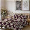Italian Bed Linen Parure Copripiumino Infinity No Stiro