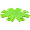 GreenPan Proteggi Pentole e Padelle 27/24 cm, 2 pezzi, Verdi
