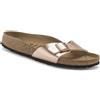 Birkenstock Ciabatte Donna Madrid Metallic Rosa, Taglia: 36, rosa