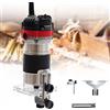 Bathrena Fresatrici verticali 220V 30000RPM - Fresatrice elettrica manuale per legno da 1/4, fresa per bordi con potenza di 800W, chiave inglese inclusa