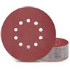 Awutzut Disco abrasivo a 10 fori da 22,9 cm, grana 180, carta vetrata per cartongesso, 30 pezzi, per levigatrice a soffitto Popcorn