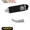 Arrow Scarico Completo Piaggio Vespa GTS 300i.e. 2012 Arrow Moto Terminale Urban Nero