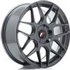 Jr Wheels Un cerchio JR Wheels JR18 17x7 ET20-40 5H PERSONALIZZATO Grigio iper