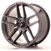 JAPAN RACING Un Cerchio in Lega Personalizzato Japan Racing JR25 20x10 ET40 5H Nero Opaco